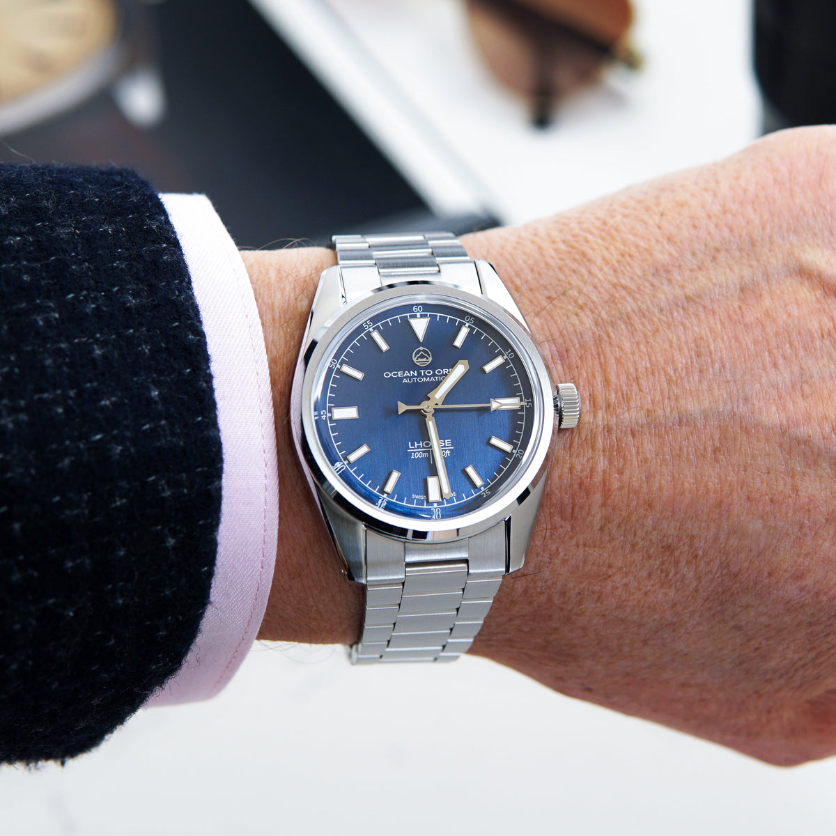 Ocean To Orbit Lhotse Blue Steel 38.5mm