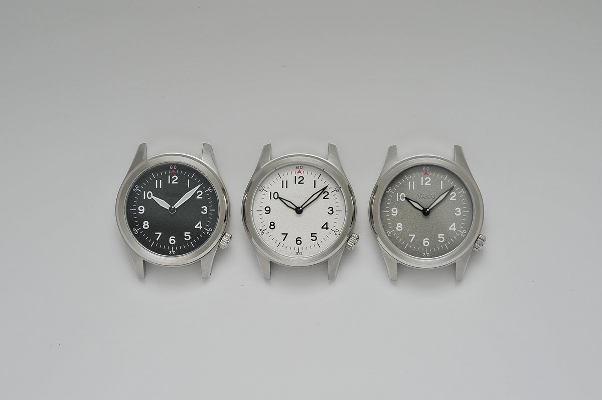 Vario 1945 A-11S Solar Quartz Eagle Grey