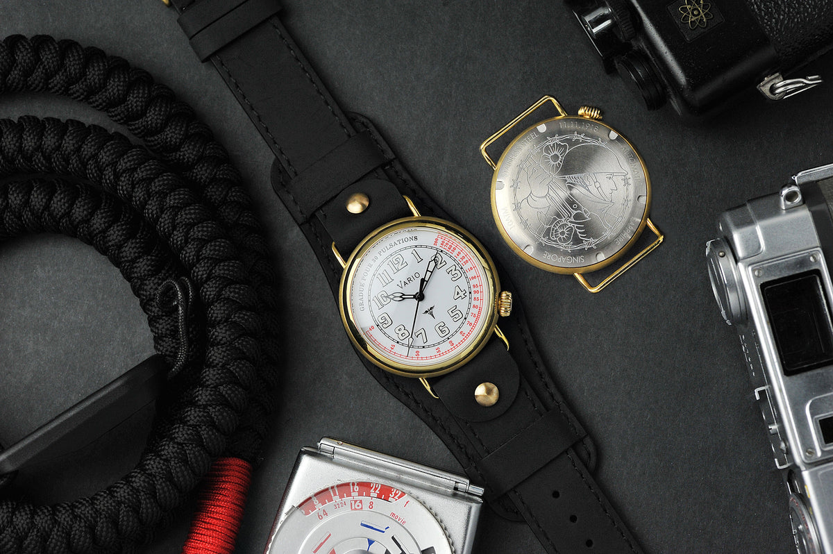 Vario 1918 Medic Brass White Dial White Lume