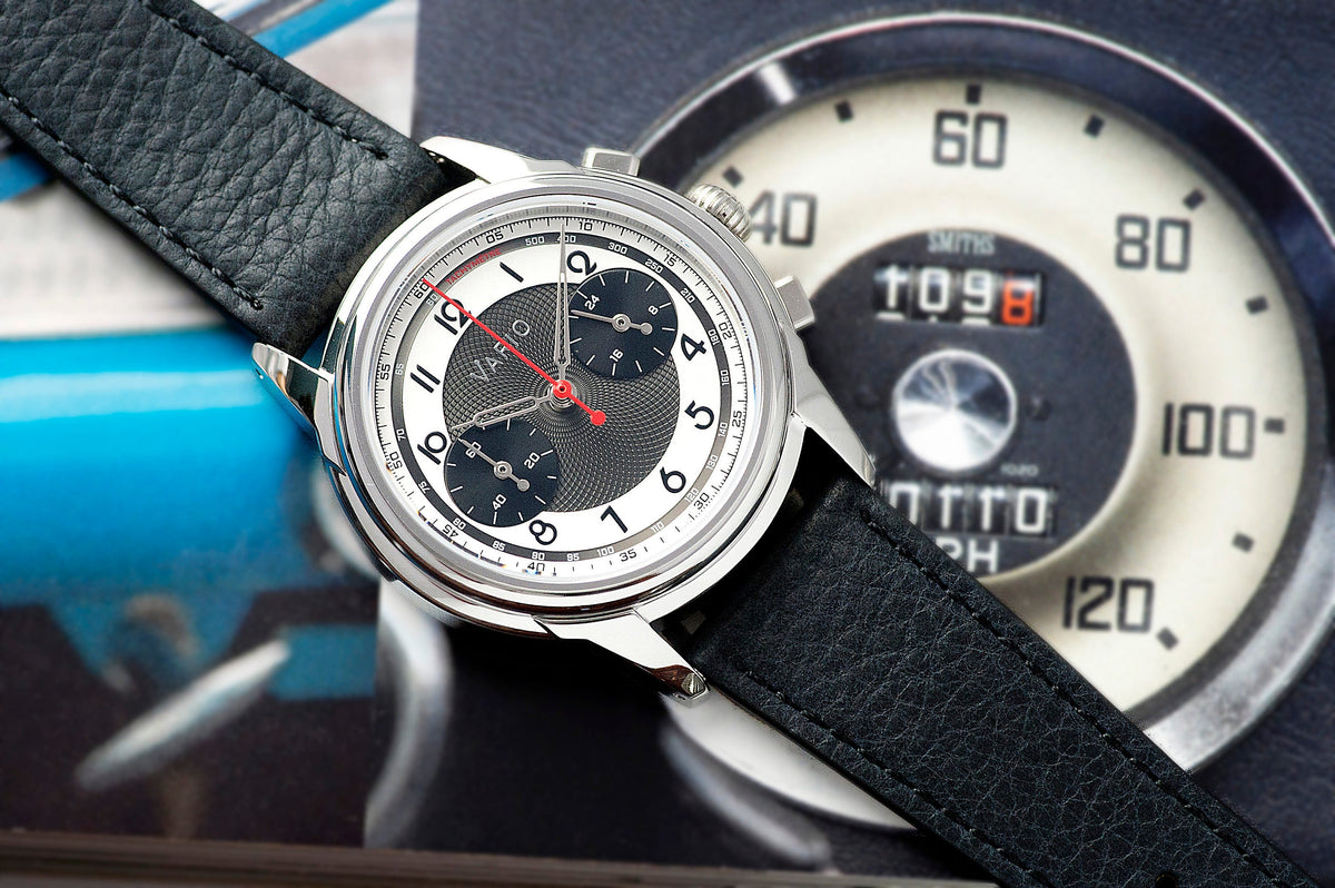 Vario Empire Black Tuxedo Tachymètre MecaQuartz Chronograph