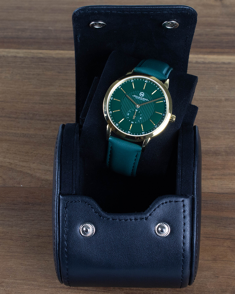 Melbourne Watch Company Flinders Heritage - Green & Gold