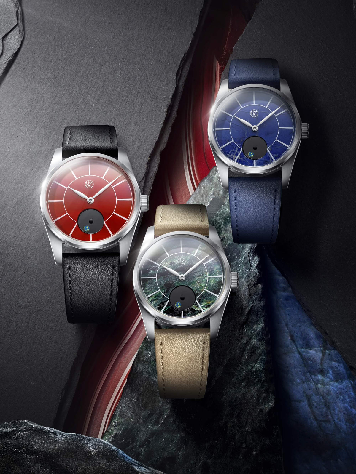 Hz Watches HZ.03 Blue Marble Serpentine