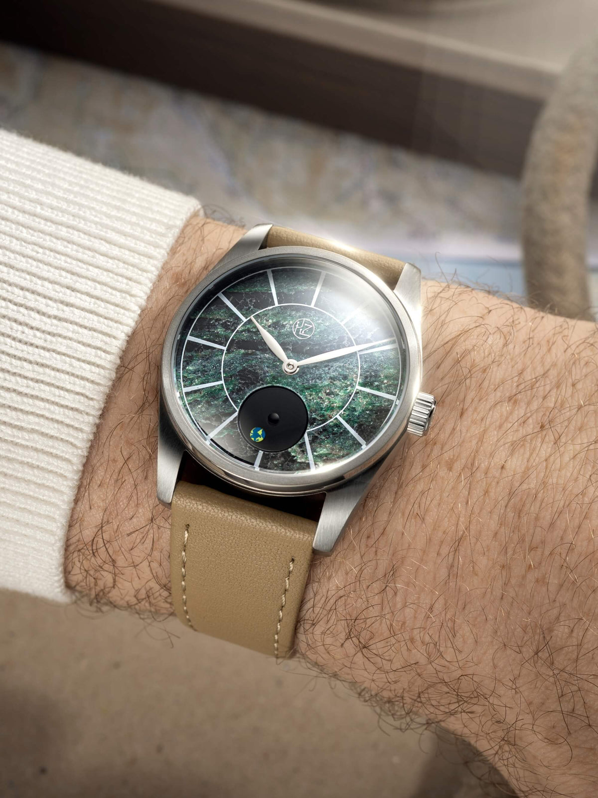 Hz Watches HZ.03 Blue Marble Serpentine