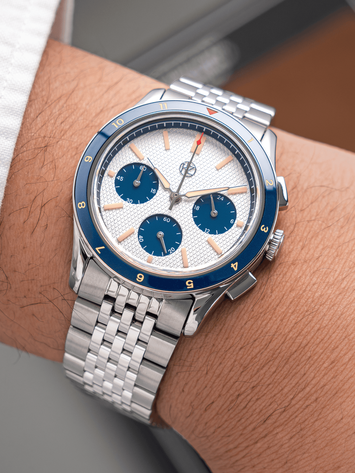 Hz Watches HZ.02 Chronograph Blue Panda
