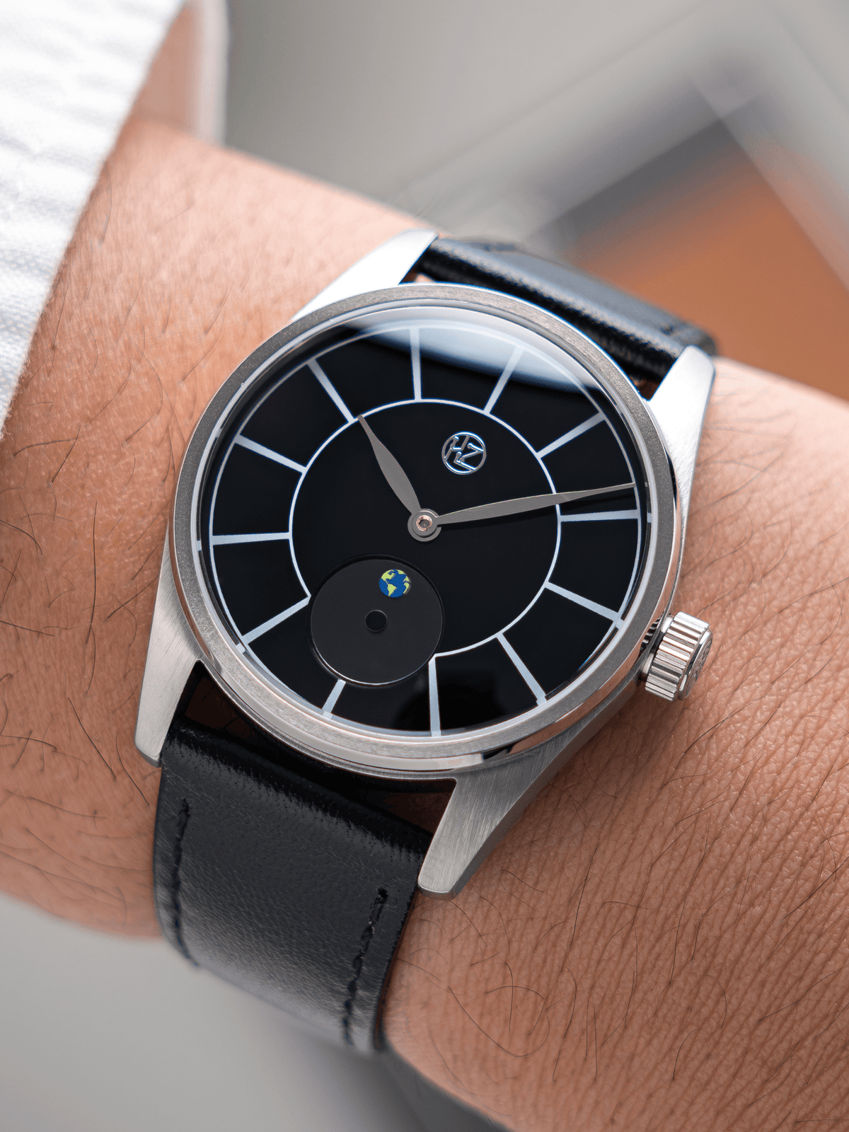 Hz Watches HZ.03 Blue Marble Black