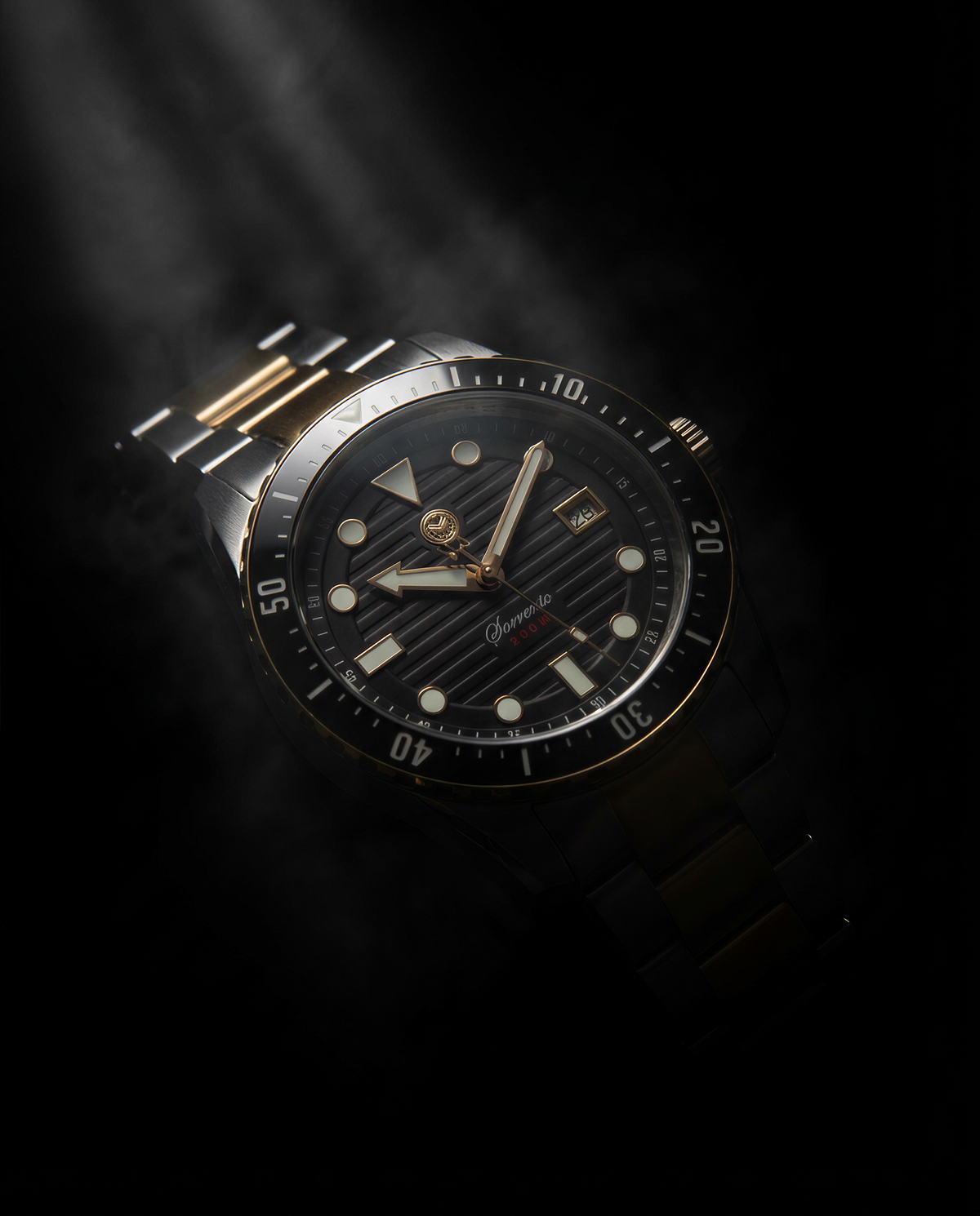Melbourne Watch Company Sorrento - Black & Gold