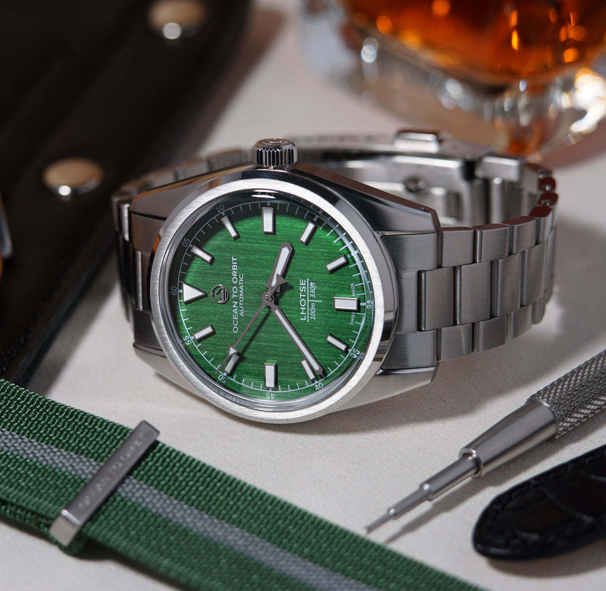 Ocean To Orbit Lhotse MISSION GREEN 38.5mm