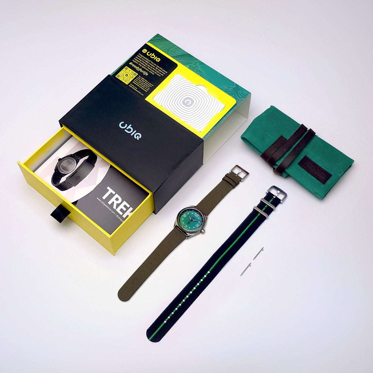 UBIQ Watches TREK REEFGLOW Seiko VH31