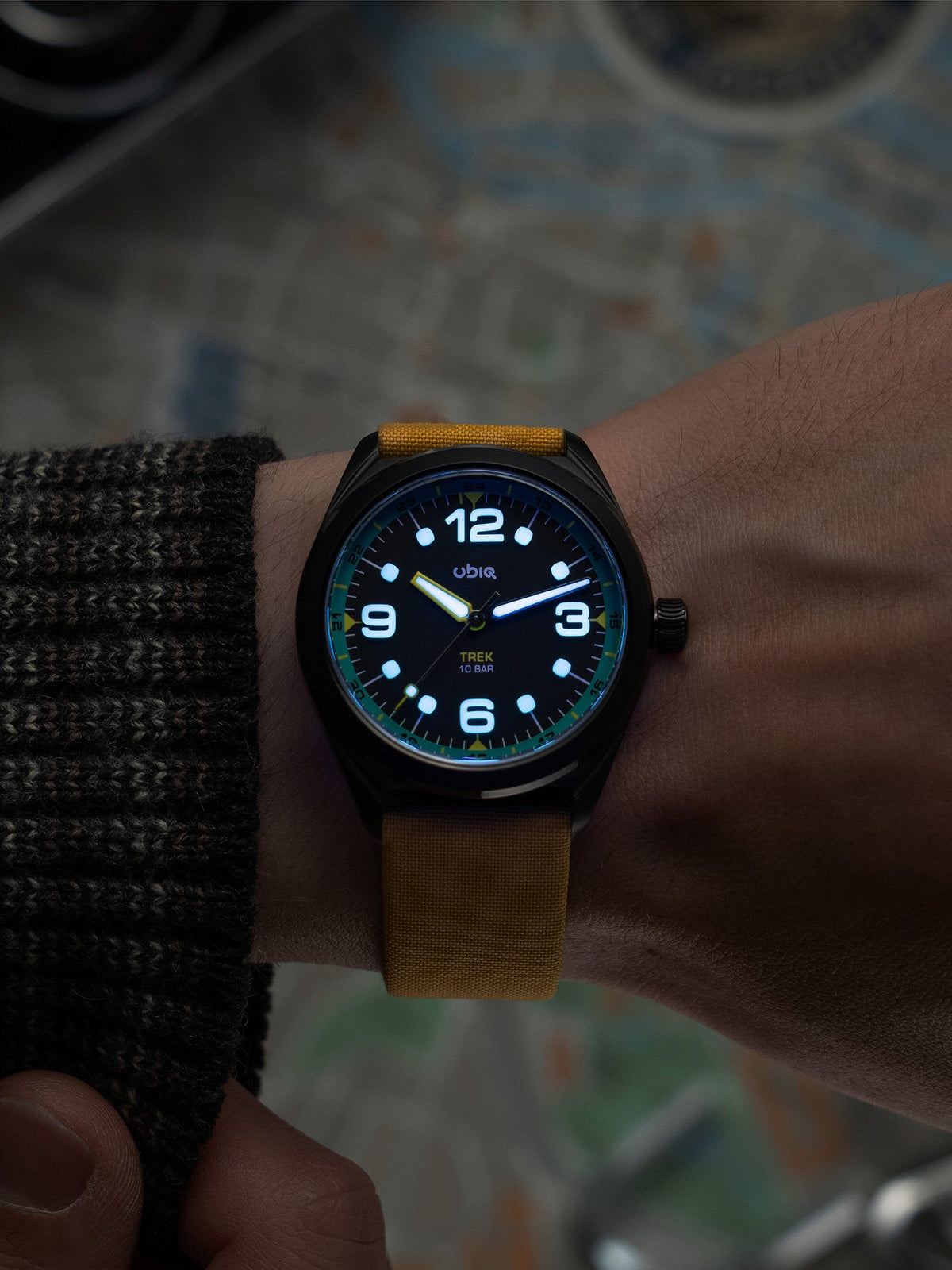 UBIQ Watches TREK BLACKMINT Miyota 9039