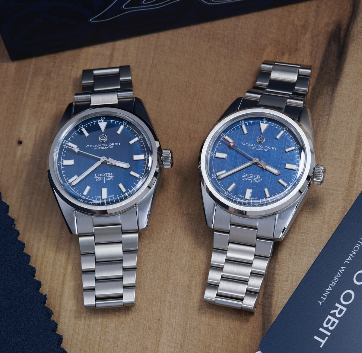 Ocean To Orbit Lhotse Blue Steel 38.5mm
