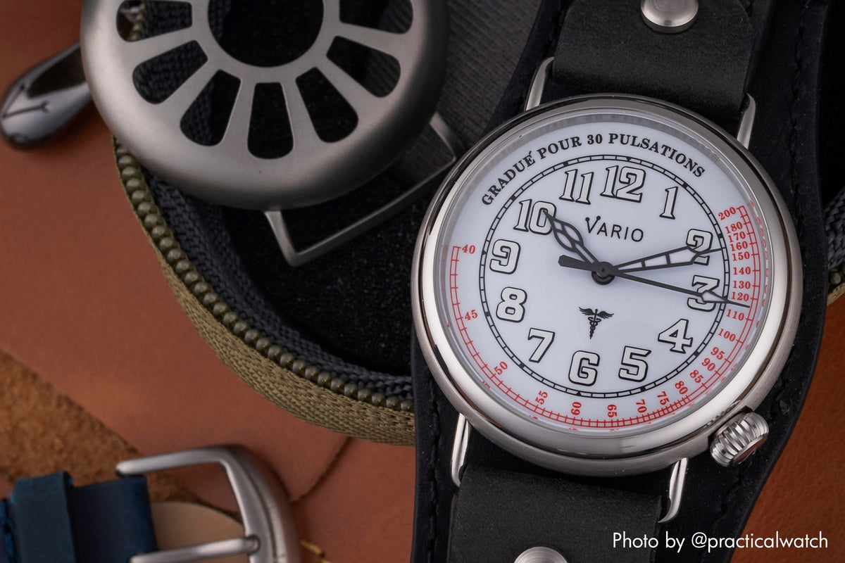 Vario 1918 Medic White Dial White Lume