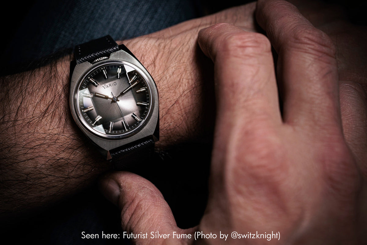 Vario Futurist Sunburst Blue Fume