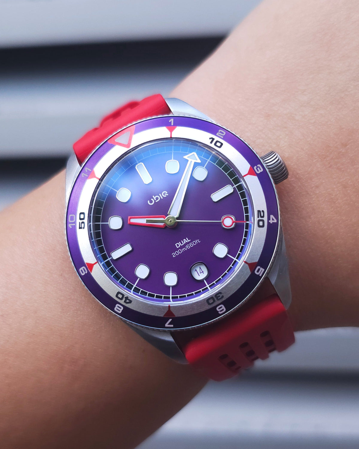 UBIQ Watches DUAL BEETRED Miyota 9015