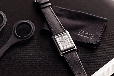 Vario VERSA Reversible Dual Time Silver-White MoP