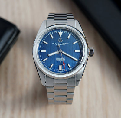 Ocean To Orbit Lhotse Blue Steel Red Tip 38.5mm