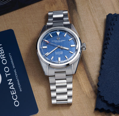 Ocean To Orbit Lhotse Blue Steel Red Tip 38.5mm