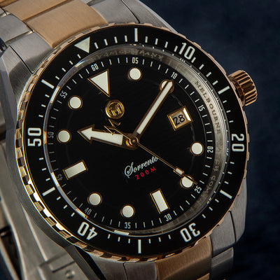 Melbourne Watch Company Sorrento - Black & Gold
