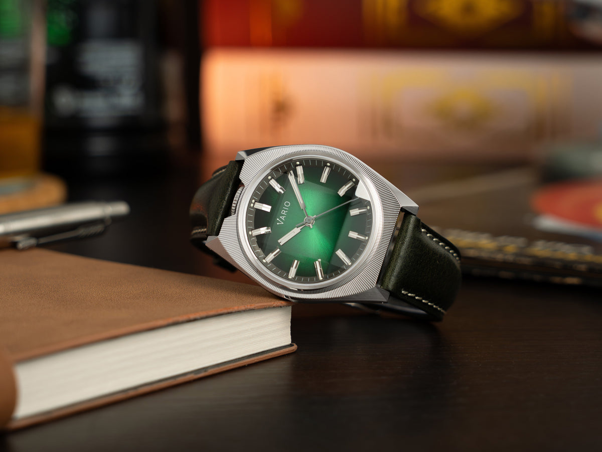 Vario Futurist Sunburst Green Fume