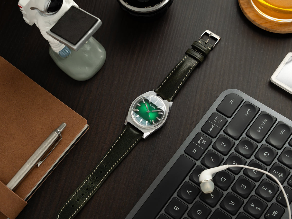 Vario Futurist Sunburst Green Fume