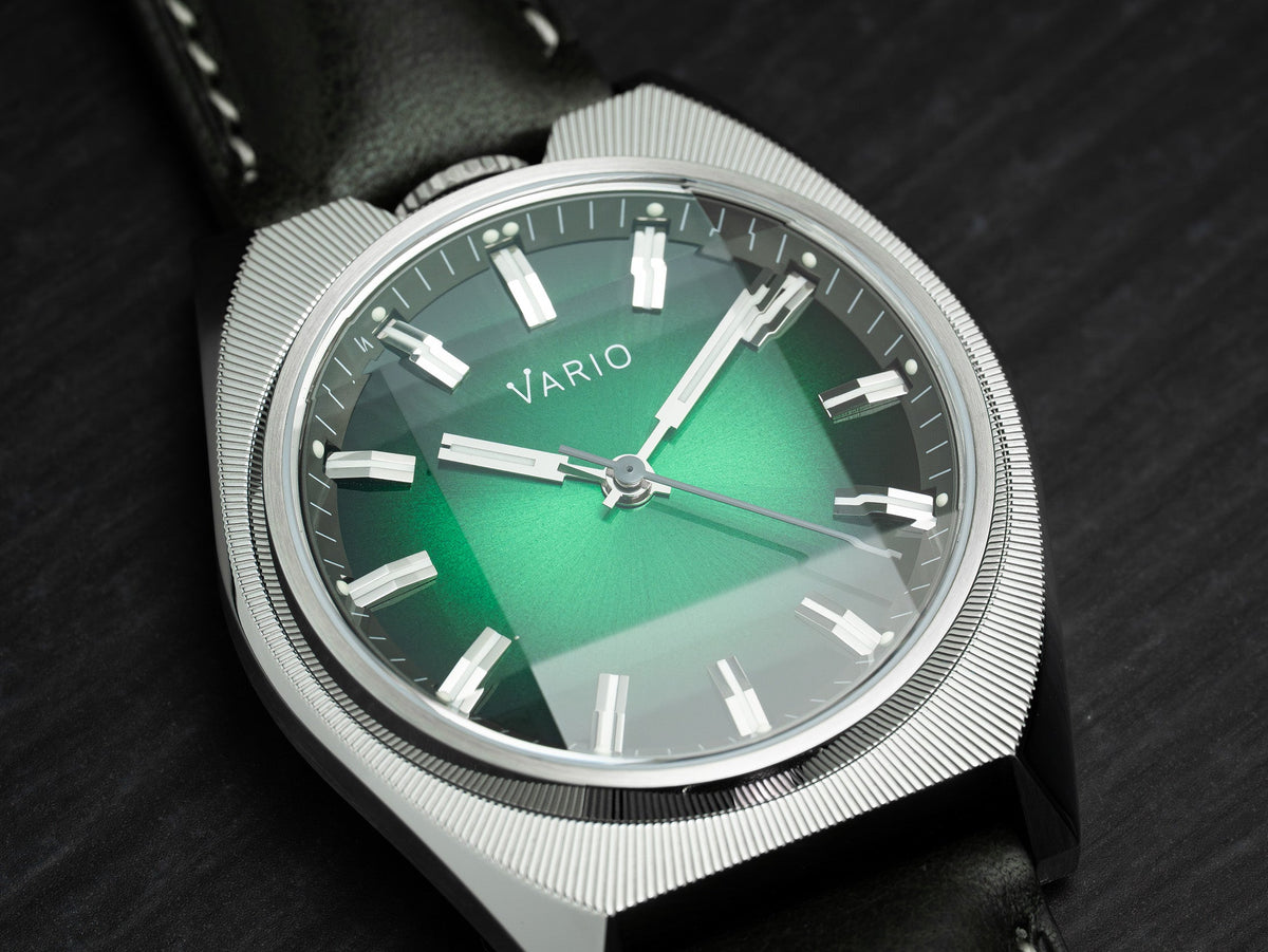 Vario Futurist Sunburst Green Fume