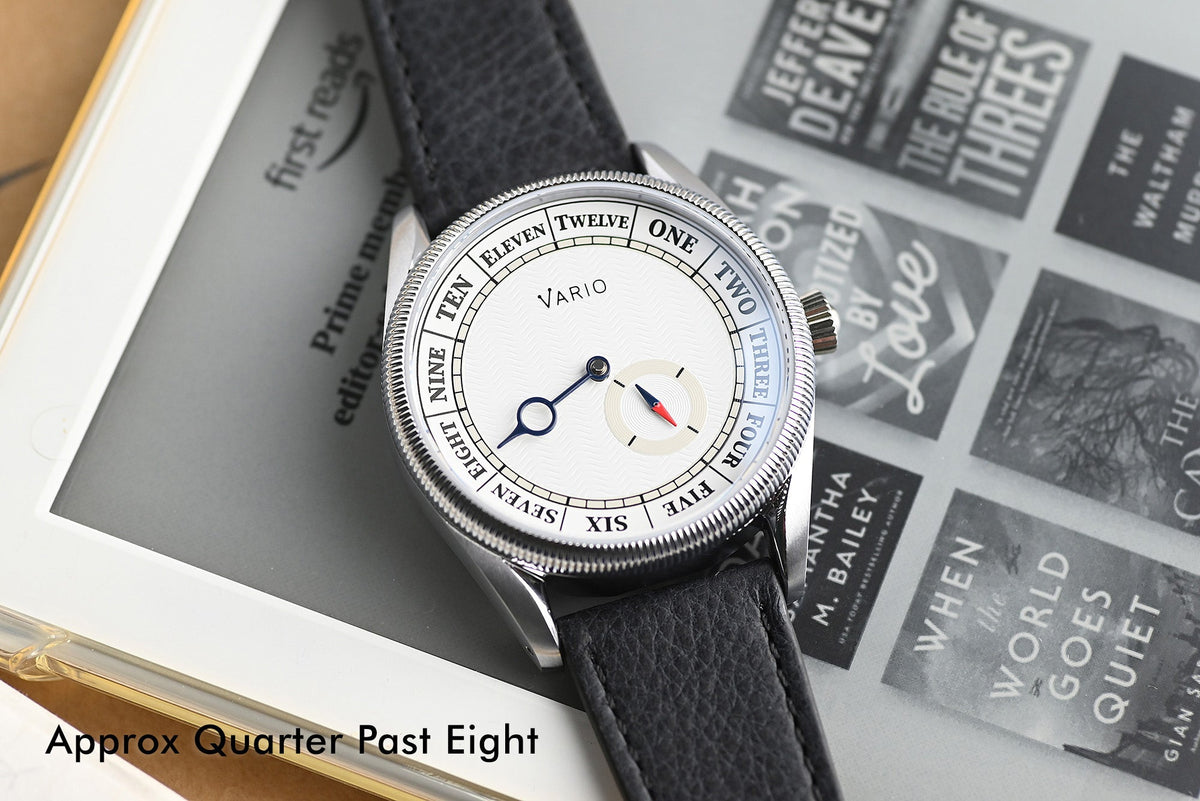Vario NAVI Single Hand Cloud White Small Seconds Compass