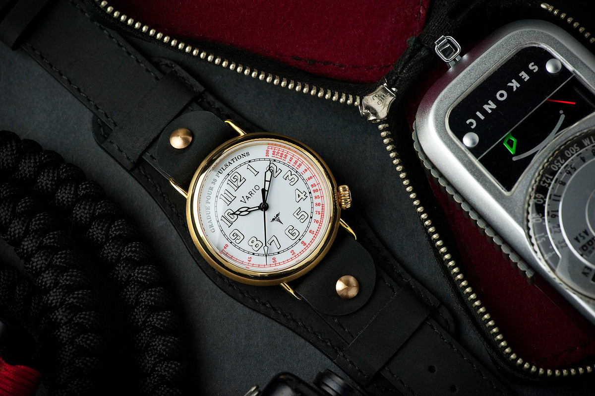 Vario 1918 Medic Brass White Dial White Lume