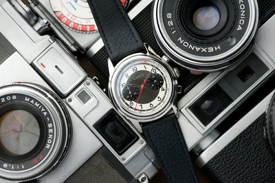 Vario Empire Black Tuxedo Tachymètre MecaQuartz Chronograph