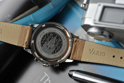 Vario Empire Black Tuxedo Tachymètre MecaQuartz Chronograph