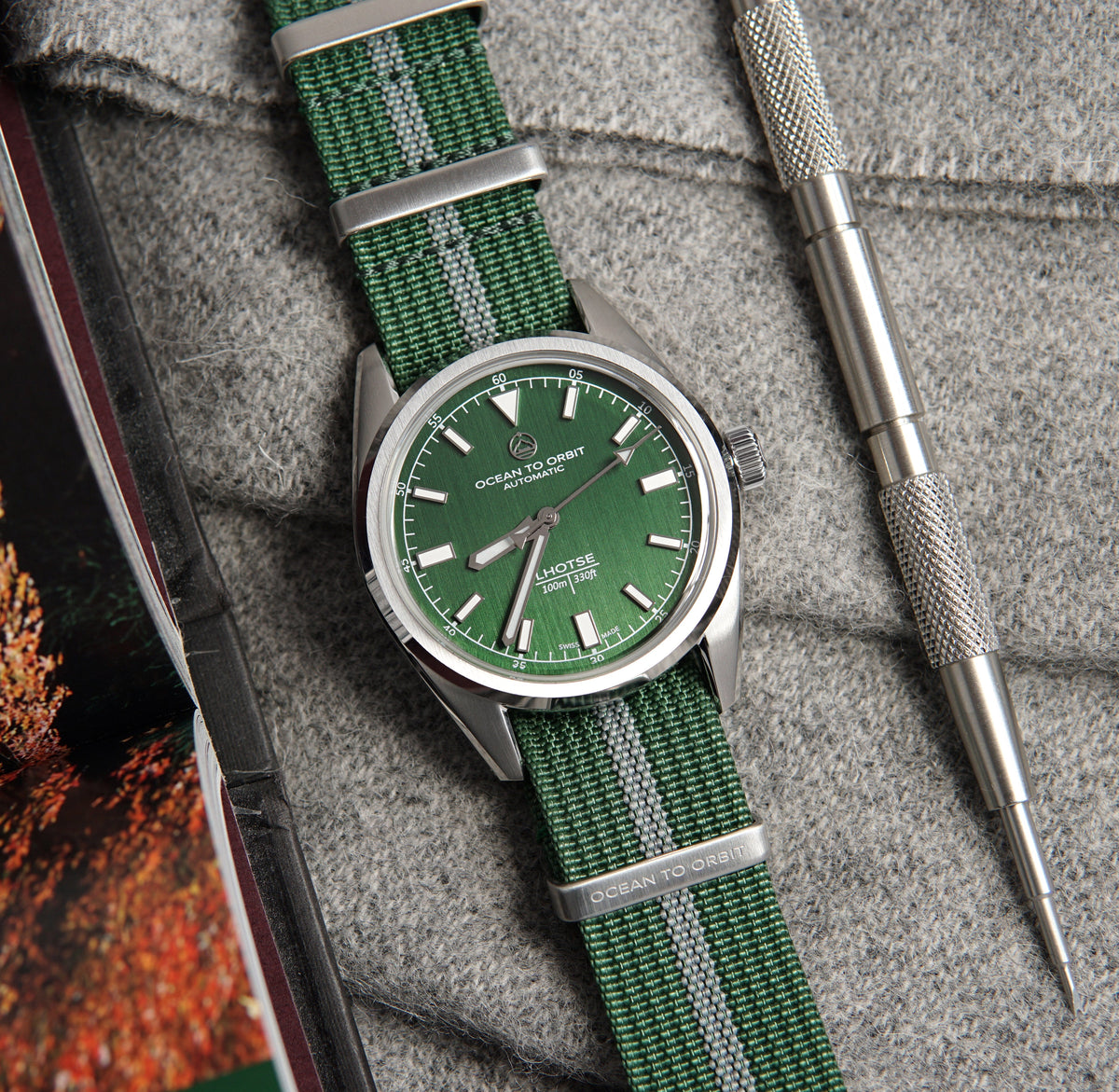 Ocean To Orbit Lhotse MISSION GREEN 38.5mm