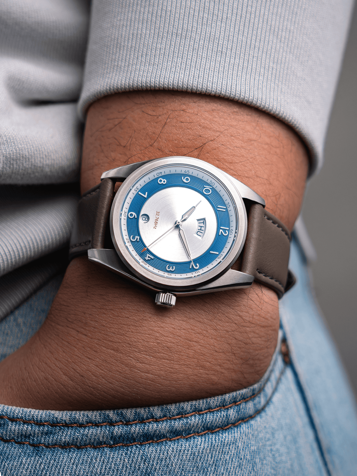 Hz Watches HZ.01 Everyday Blue