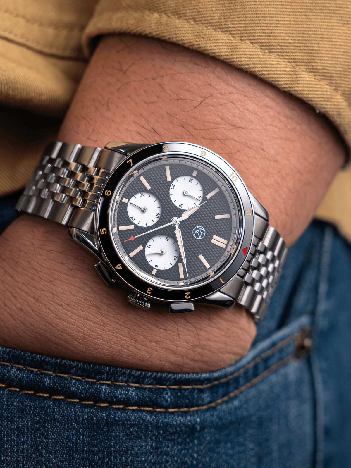 Hz Watches HZ.02 Chronograph Black