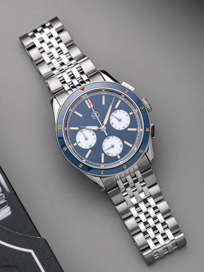 Hz Watches HZ.02 Chronograph Blue