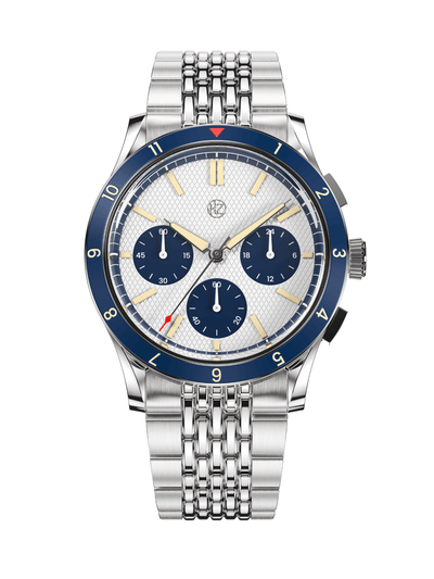 Hz Watches HZ.02 Chronograph Blue Panda