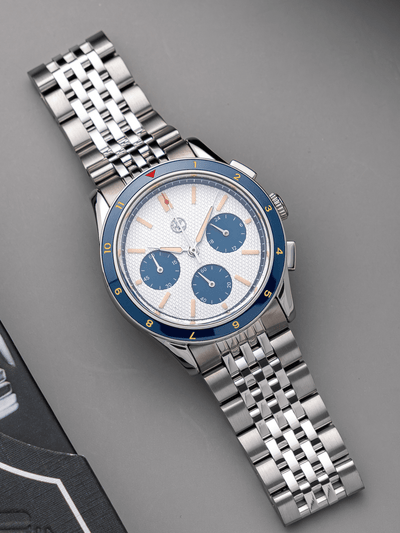 Hz Watches HZ.02 Chronograph Blue Panda