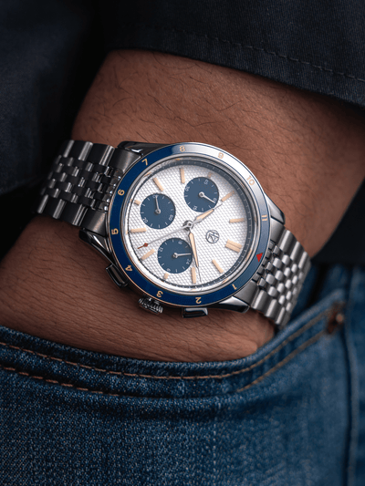 Hz Watches HZ.02 Chronograph Blue Panda