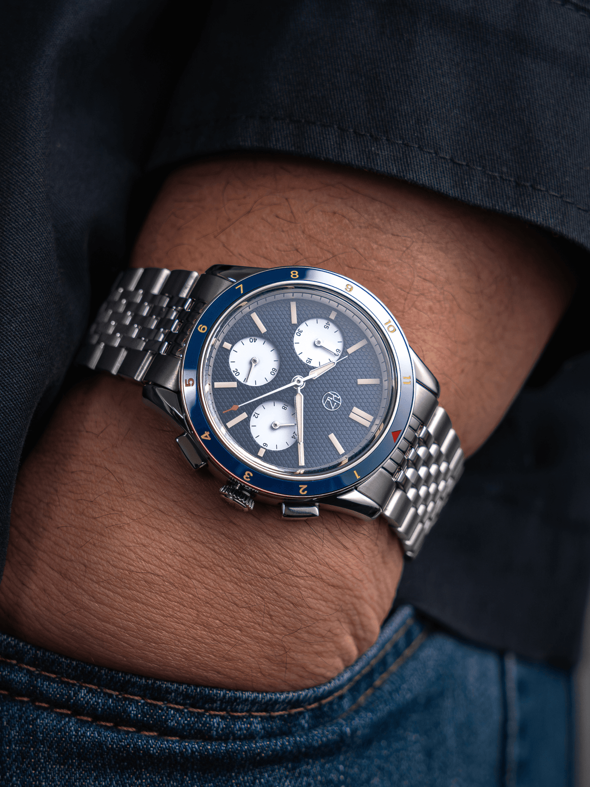 Hz Watches HZ.02 Chronograph Blue