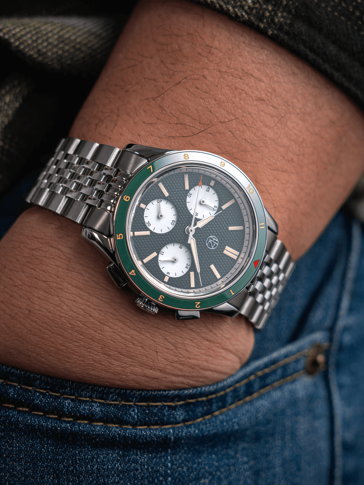 Hz Watches HZ.02 Chronograph Green