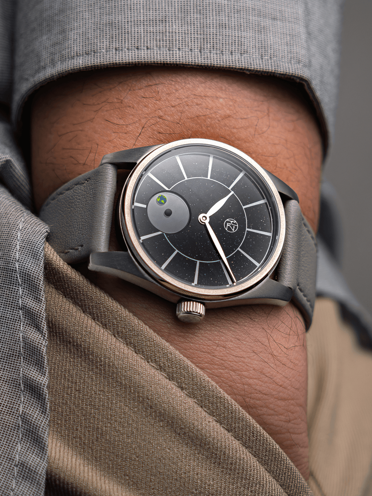 Hz Watches HZ.03 Blue Marble Aventurine