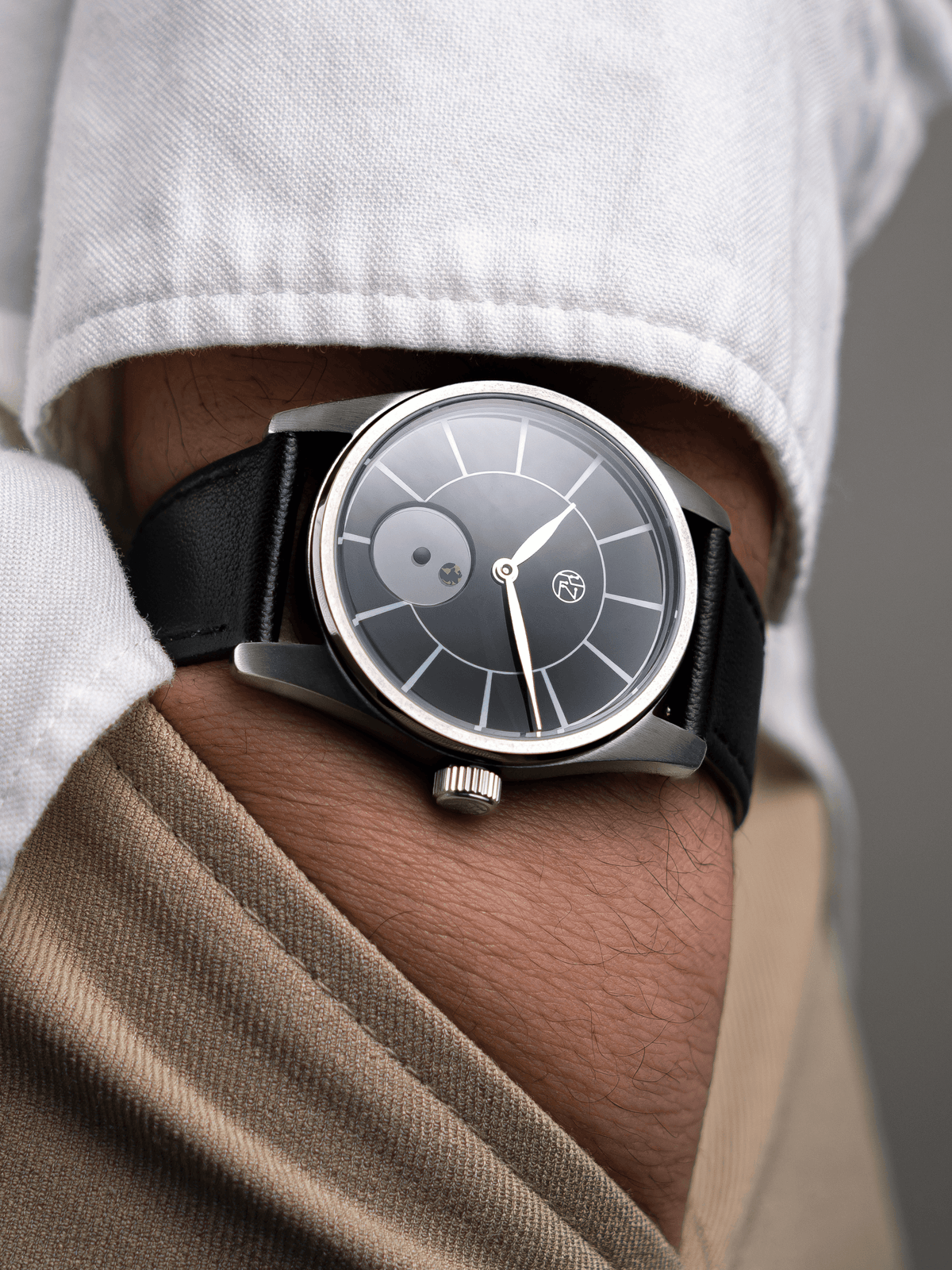 Hz Watches HZ.03 Blue Marble Black