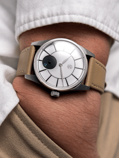 Hz Watches HZ.03 Blue Marble White