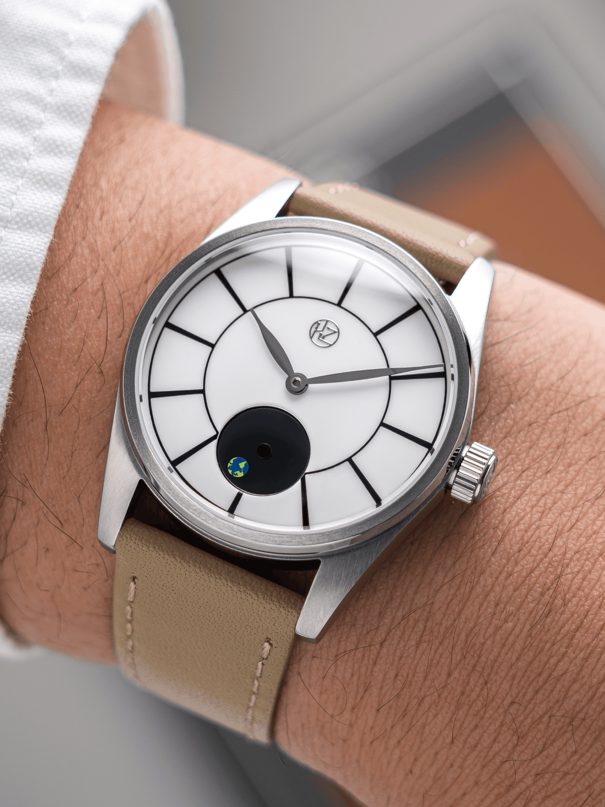 Hz Watches HZ.03 Blue Marble White