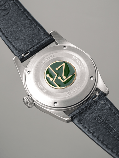 Hz Watches HZ.03 Blue Marble Blue Enamel