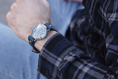 Vario 1918 Trench Grey Dial White Lume