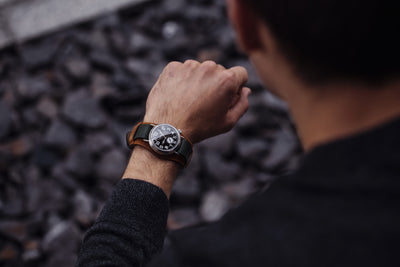 Vario 1918 Trench Black Dial White Lume
