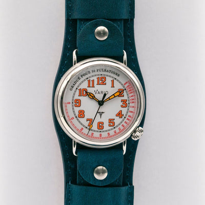 Vario 1918 Medic White Dial Orange Lume