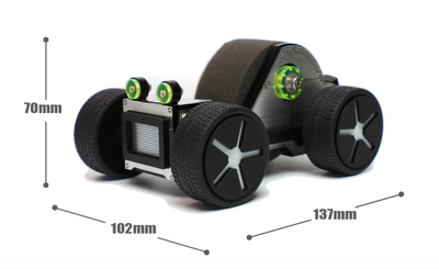 bigtimesgp Robotoys Minicar Silver