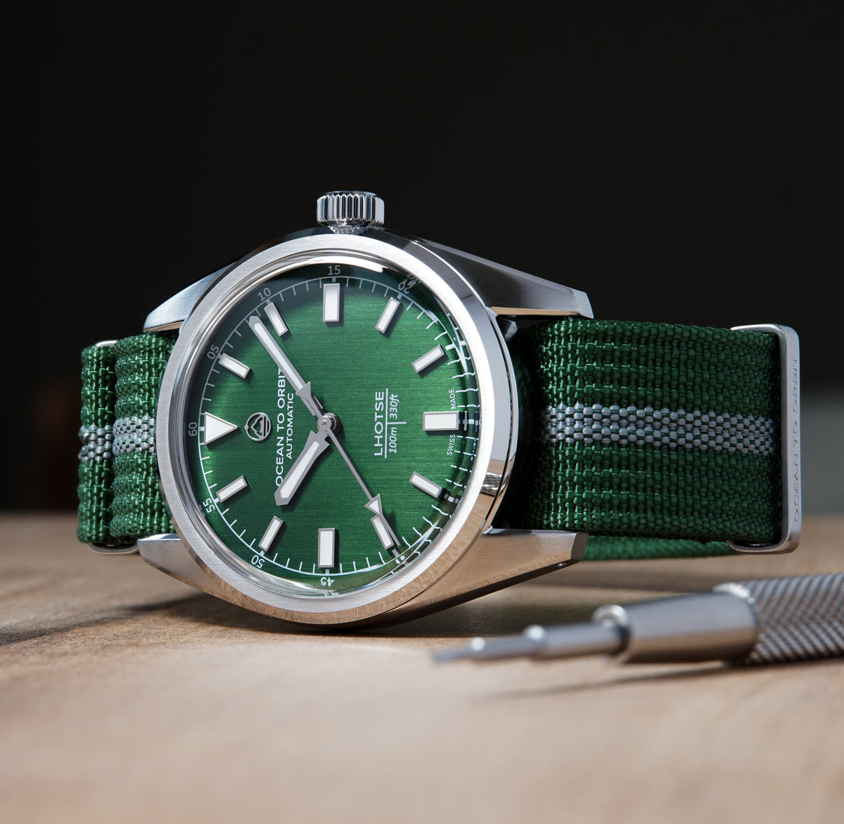 Ocean To Orbit Lhotse MISSION GREEN 38.5mm