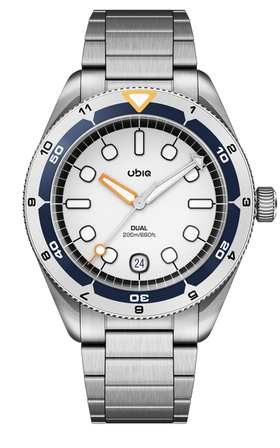 UBIQ Watches DUAL NAVYSILVER Miyota 9015