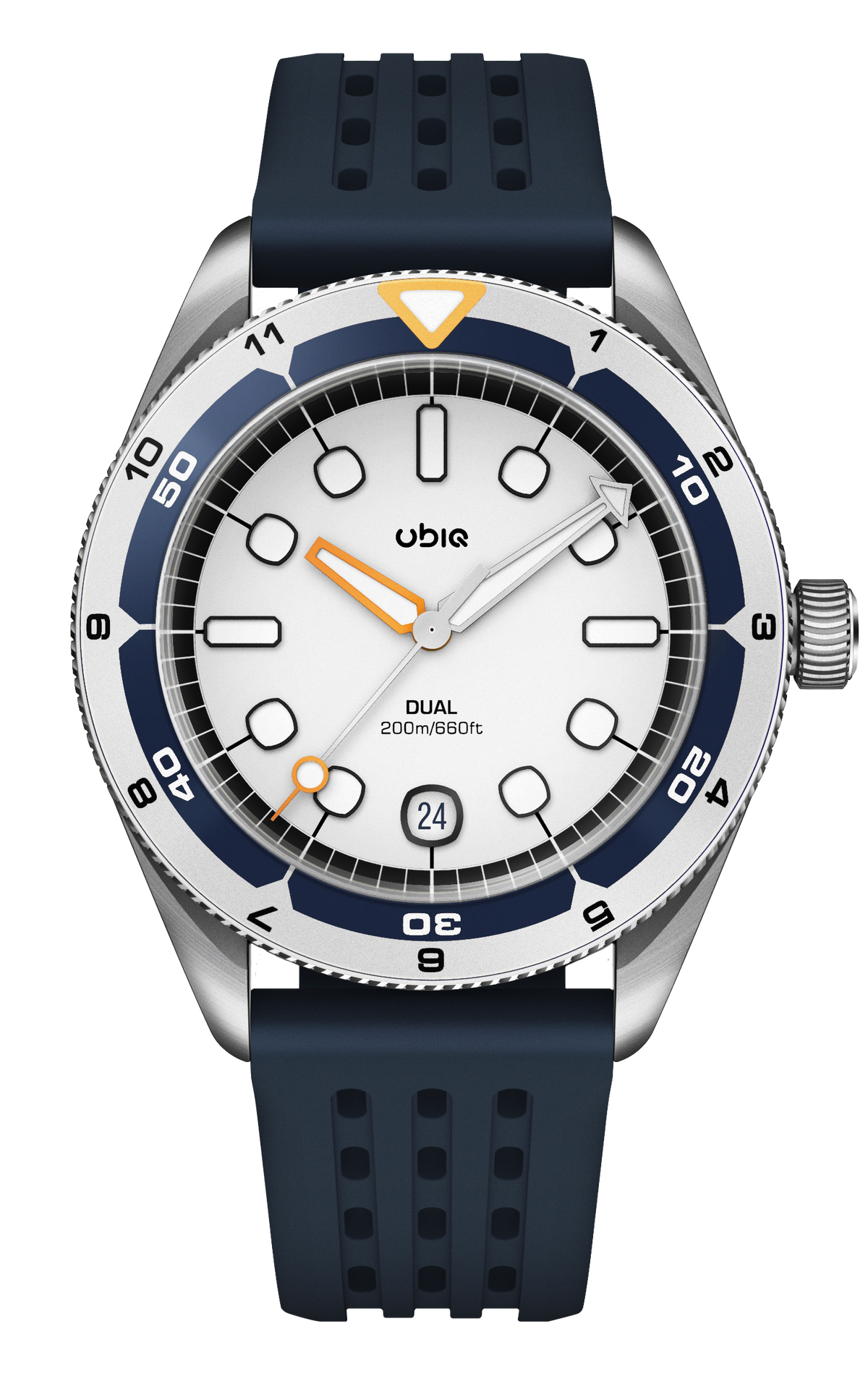 UBIQ Watches DUAL NAVYSILVER Miyota 9015