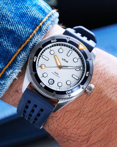 UBIQ Watches DUAL NAVYSILVER Miyota 9015